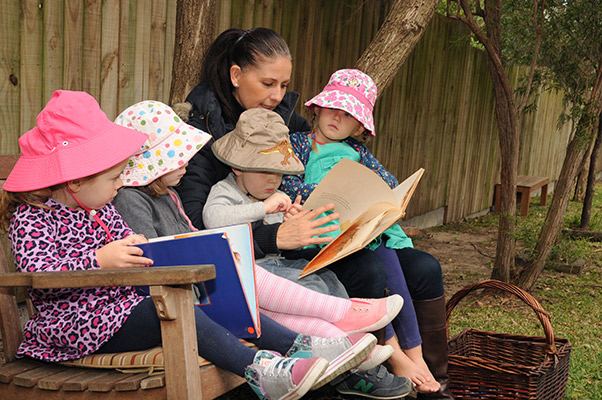 Sharing a book